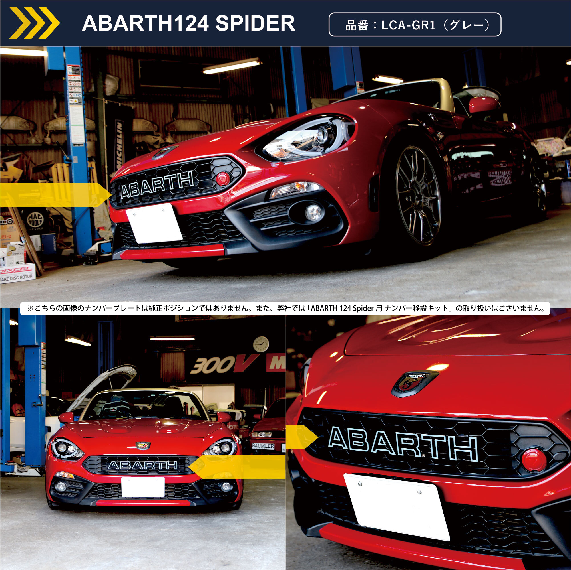 ABARTH 124 spider